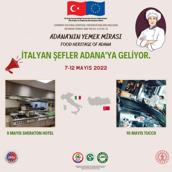 İtalyan Şefler Adana'ya Geliyor